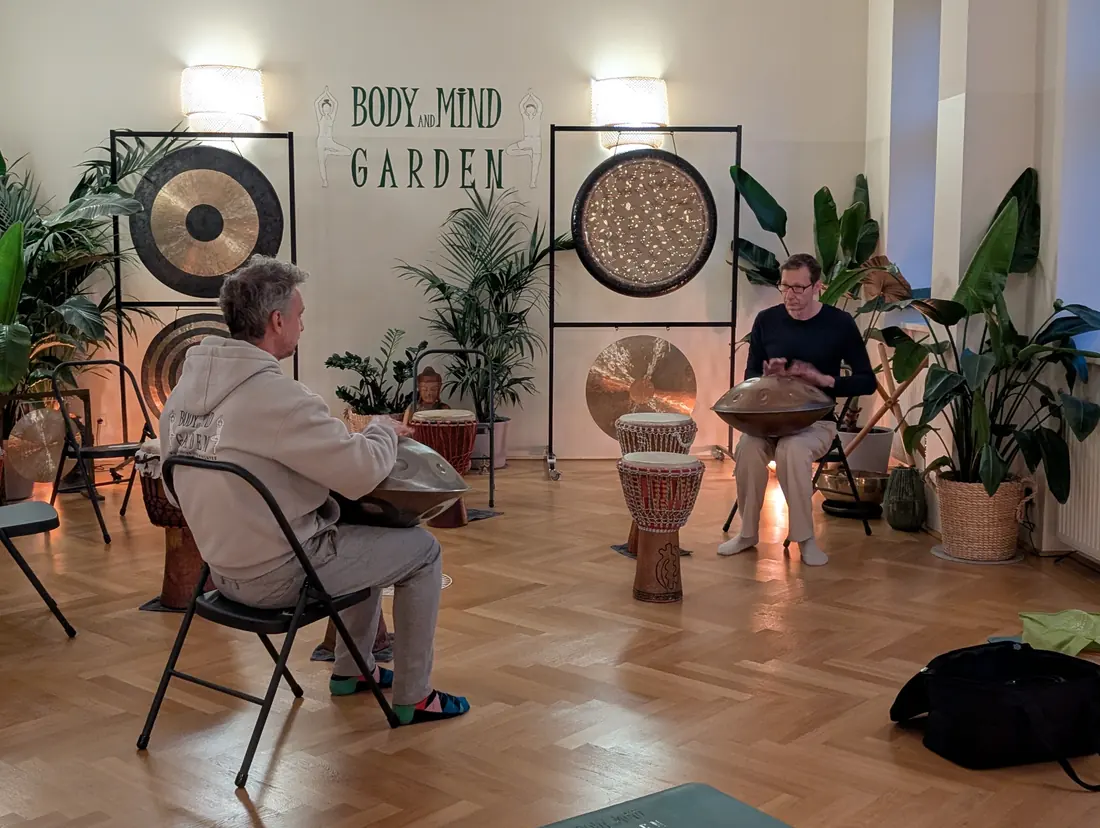 Handpan-Unterricht mit Andy Winkler